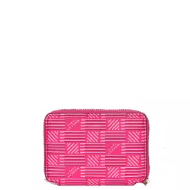 Zip Mini Wallet, Fuchsia