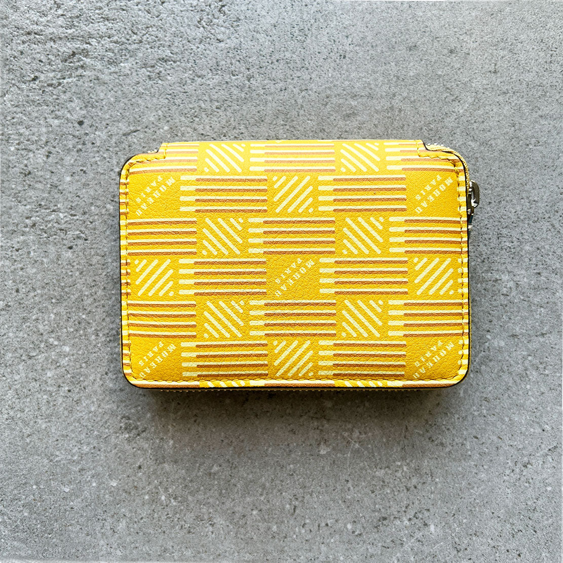 Zip Mini Wallet, Yellow